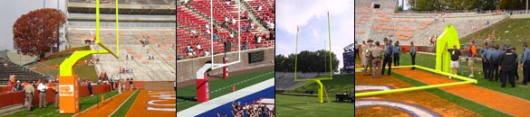 State of the Art Collapsible Goal Post Technology